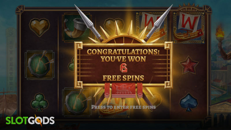 Helios Fury Online Slot by Relax Gaming Screenshot 2