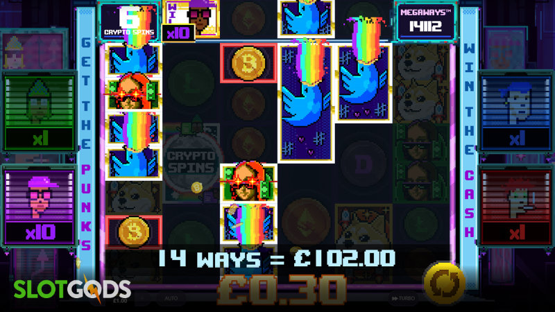 NFT Megaways Online Slot by Red Tiger Gaming Screenshot 1