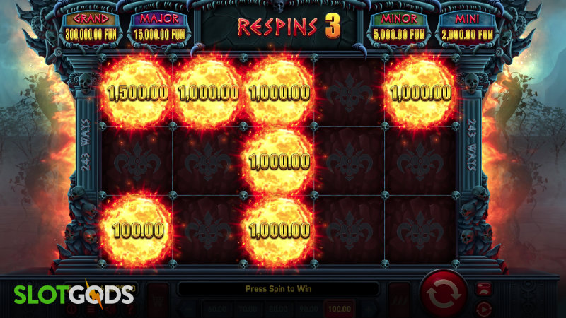 Power of Gods Hades Online Slot by Wazdan Screenshot 1