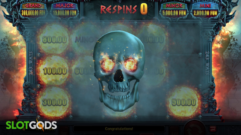 Power of Gods Hades Online Slot by Wazdan Screenshot 3
