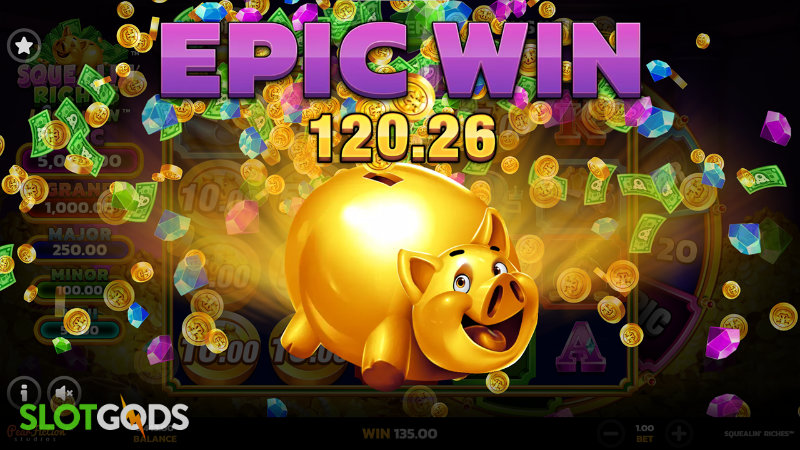 Squealin Riches Online Slot by Microgaming Screenshot 3