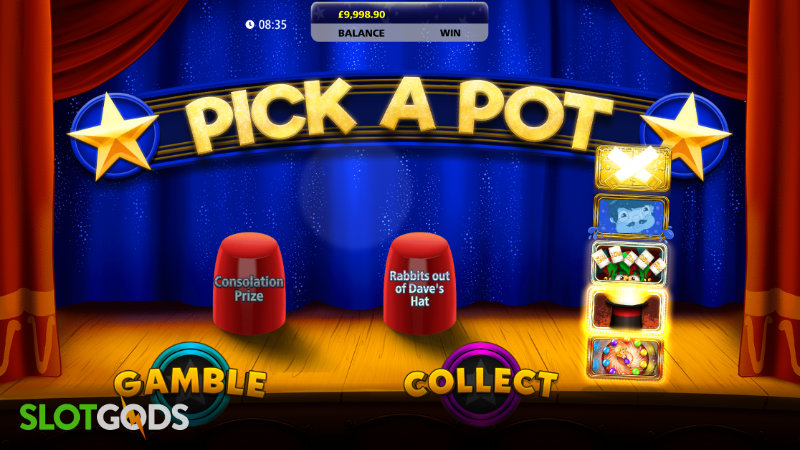 Dave Lame Bad Magician Online Slot by SG Digital Screenshot 2