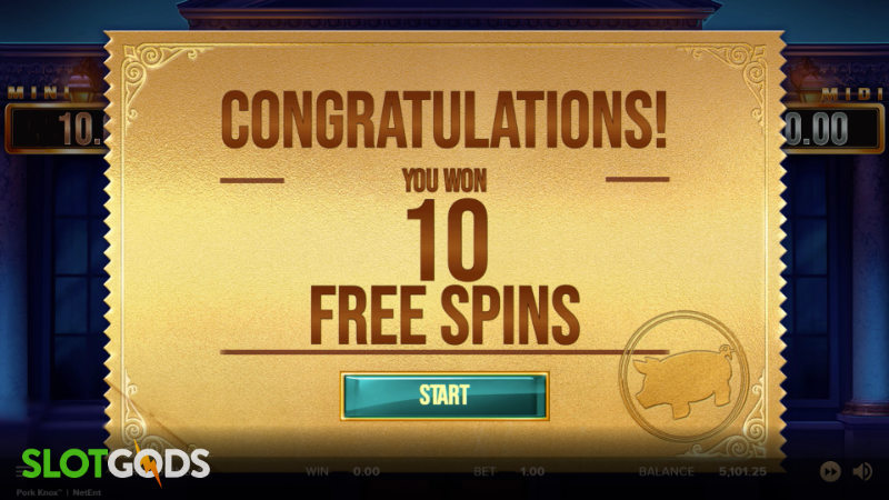 Pork Knox Online Slot by NetEnt Screenshot 2