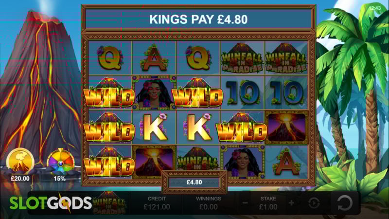 Winfall in Paradise Online Slot by Yggdrasil Screenshot 1