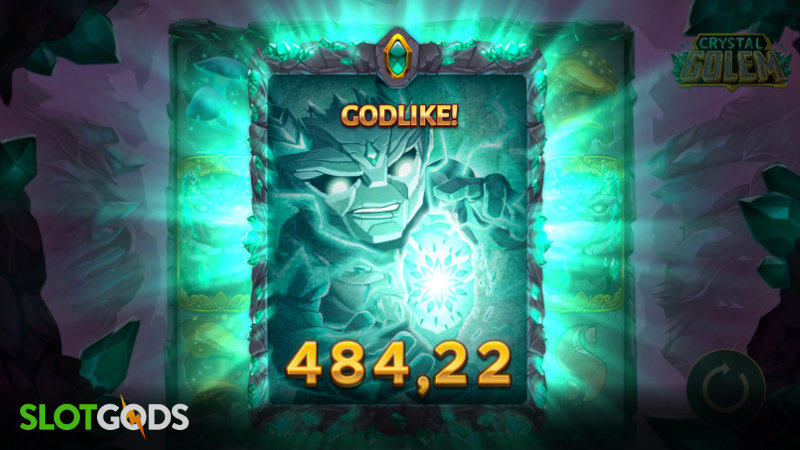 Crystal Golem Online Slot by Relax Gaming Screenshot 2