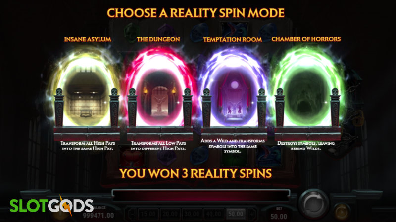Alice Cooper and the Tome of Madness Online Slot by Playn Go Screenshot 3