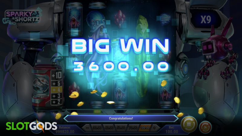 Sparky and Shortz Online Slot by Playn GO Screenshot 3