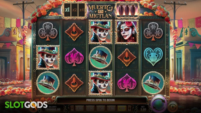 Muerto En Mictlan Online Slot by Playn GO Screenshot 1