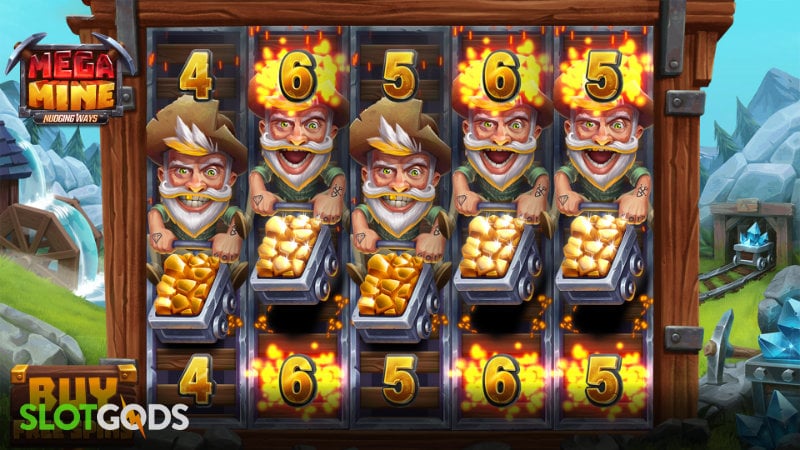 Mega Mine Slot - Screenshot 