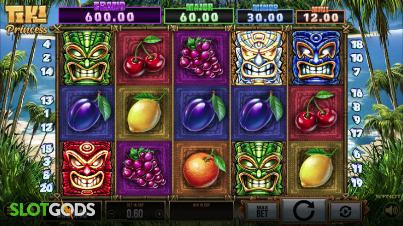 Tiki Princess Hold and Win Slot - Screenshot 