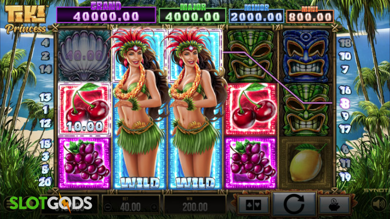 Tiki Princess Hold and Win Slot - Screenshot 2