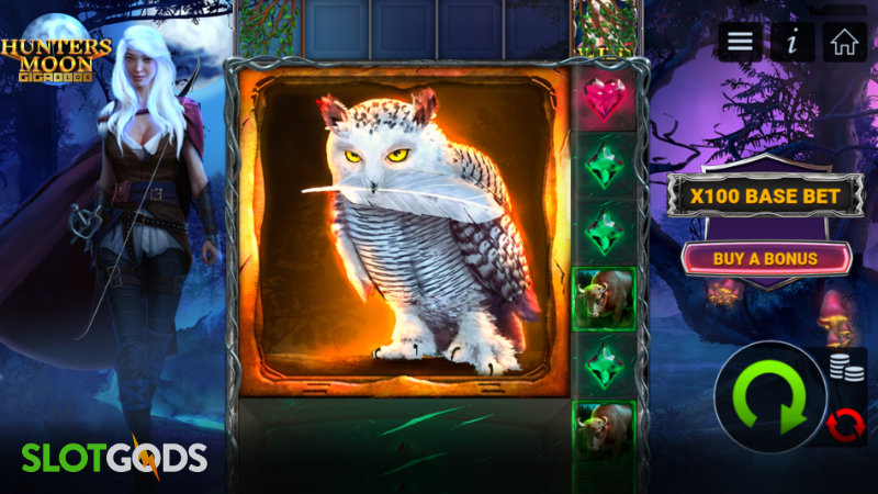 Hunters Moon Gigablox Slot - Screenshot 2