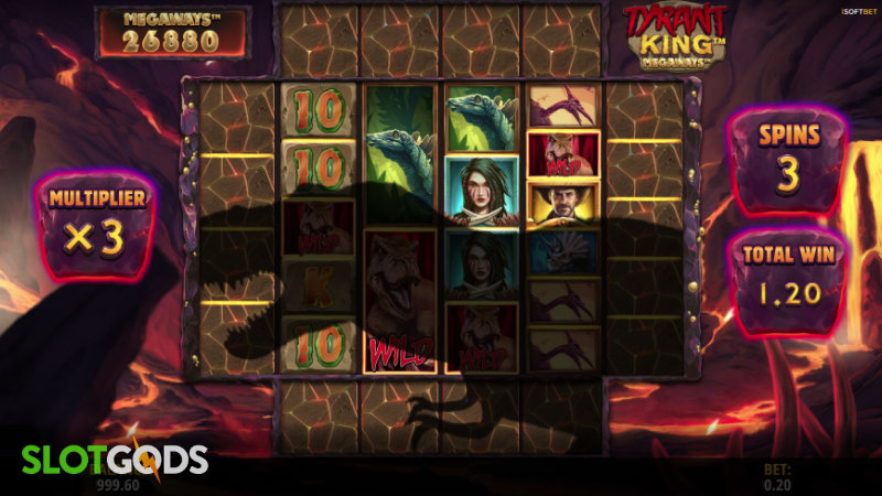 Tyrant King Megaways Slot - Screenshot 