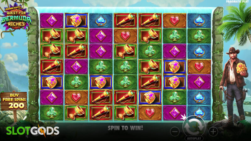 John Hunter and the Quest for Bermuda Riches Slot - Screenshot 
