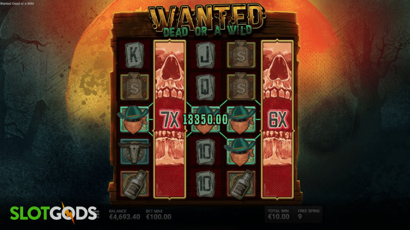 Wanted Dead or a Wild Slot - Screenshot 2