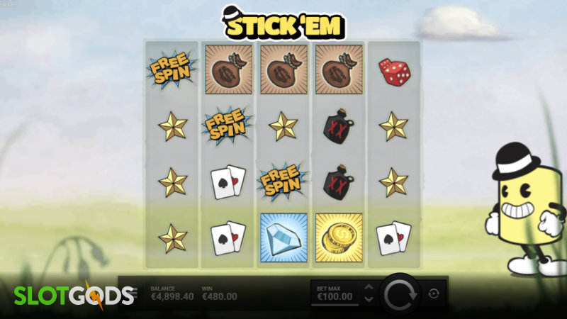 Stick 'Em Online Slot by Hacksaw Gaming