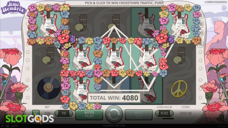 Jimi Hendrix Slot - Screenshot 2