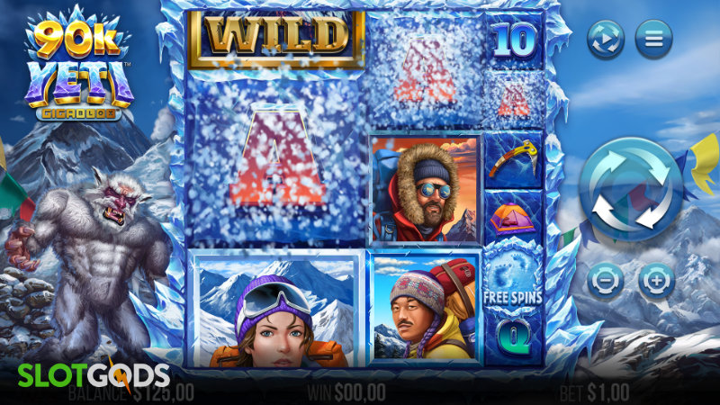 90K Yeti Gigablox Slot - Screenshot 2
