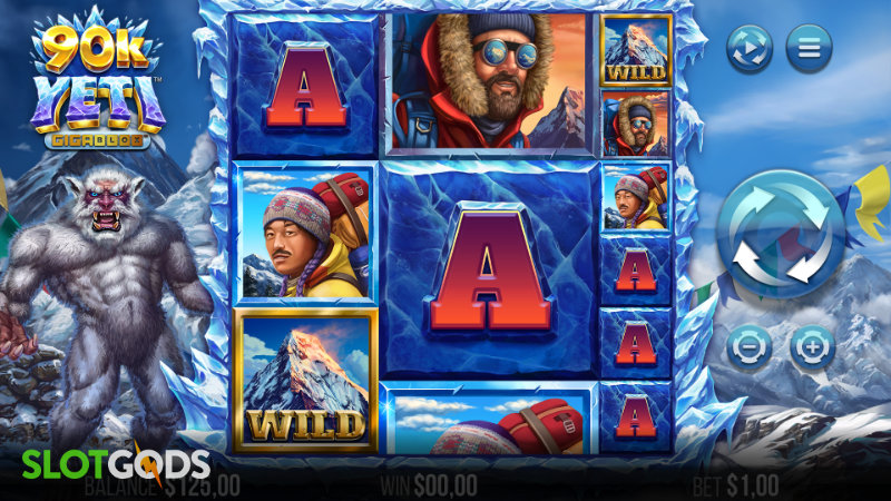 90K Yeti Gigablox Slot - Screenshot 