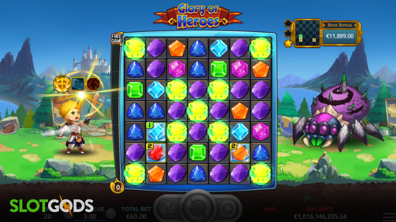 Glory of Heroes Slot - Screenshot 