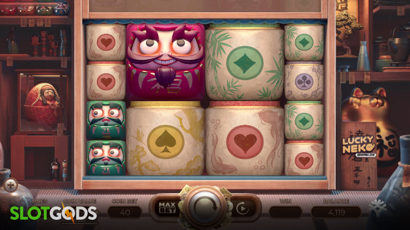Lucky Neko Gigablox Online Slot by Yggdrasil