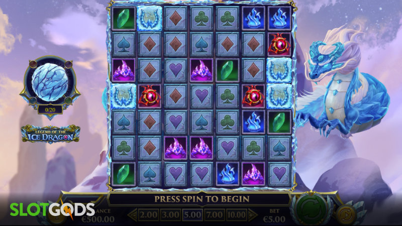 Legend of the Ice Dragon Slot - Screenshot 