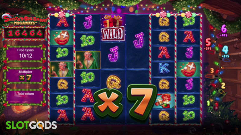 Santa's Big Bash Megaways Slot - Screenshot 