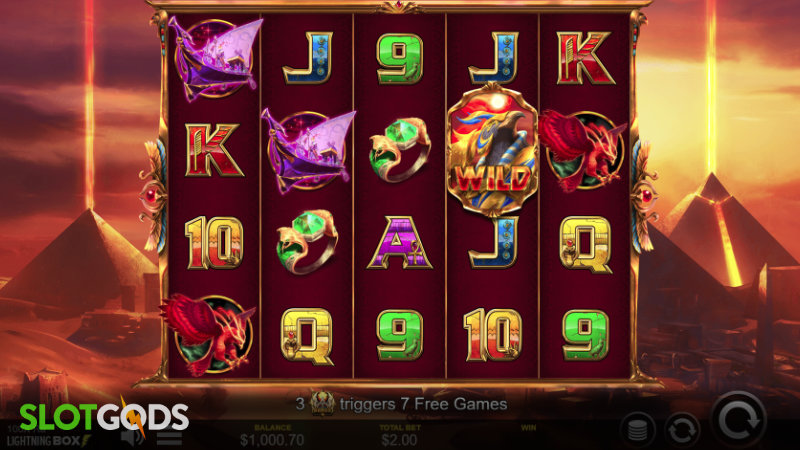 100x Ra Slot - Screenshot 