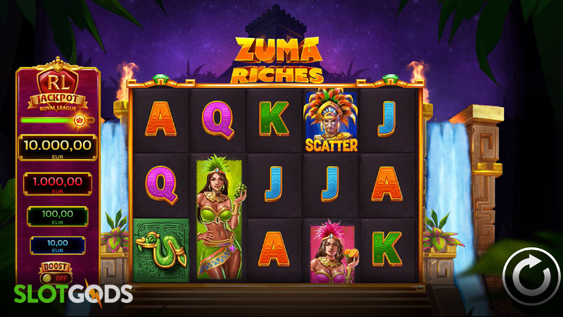 Royal League Zuma Riches Slot - Screenshot 