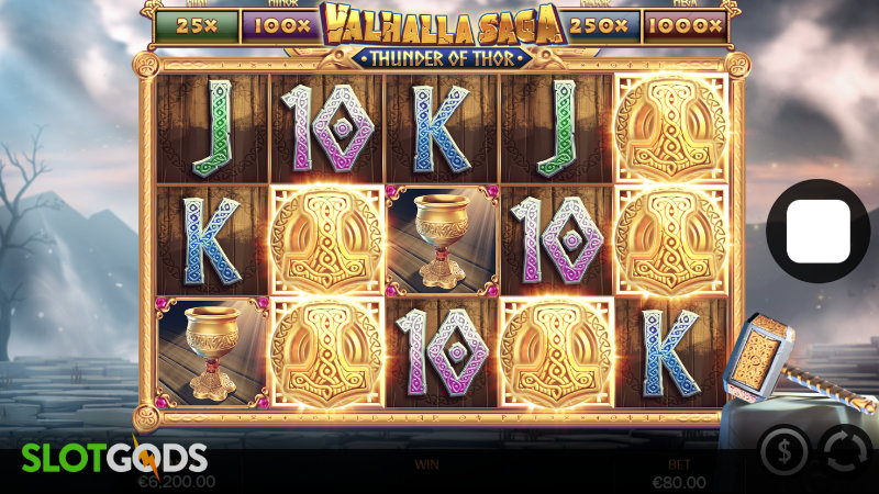 Valhalla Saga: Thunder of Thor Slot - Screenshot 