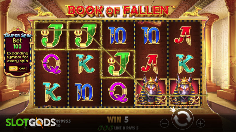 Book of Fallen Slot - Screenshot 3