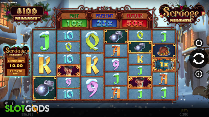 Scrooge Megaways Slot - Screenshot 