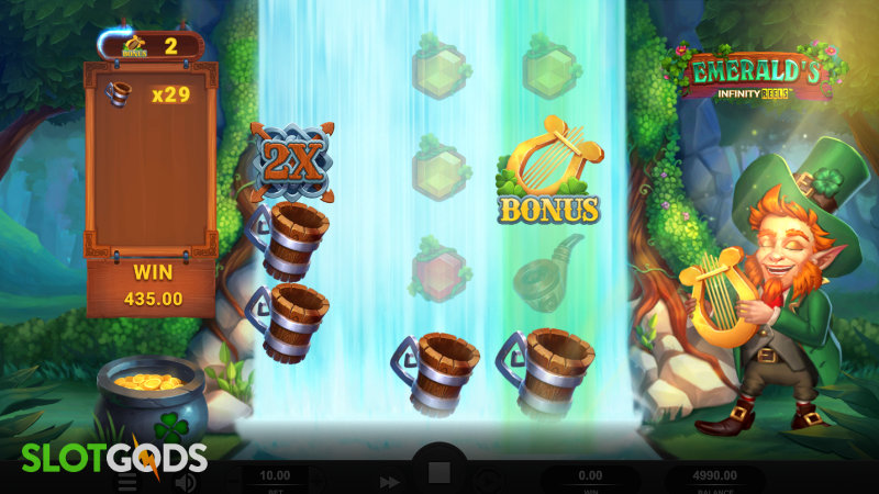 Emerald's Infinity Reels Slot - Screenshot 