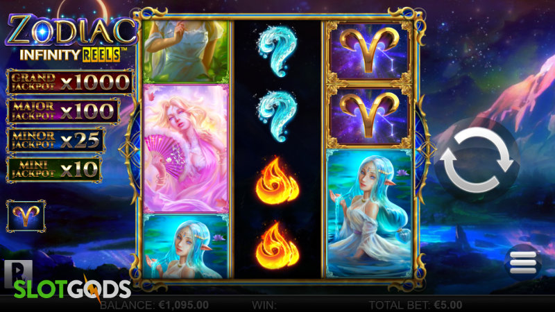 Zodiac Infinity Reels Online Slot by ReelPlay