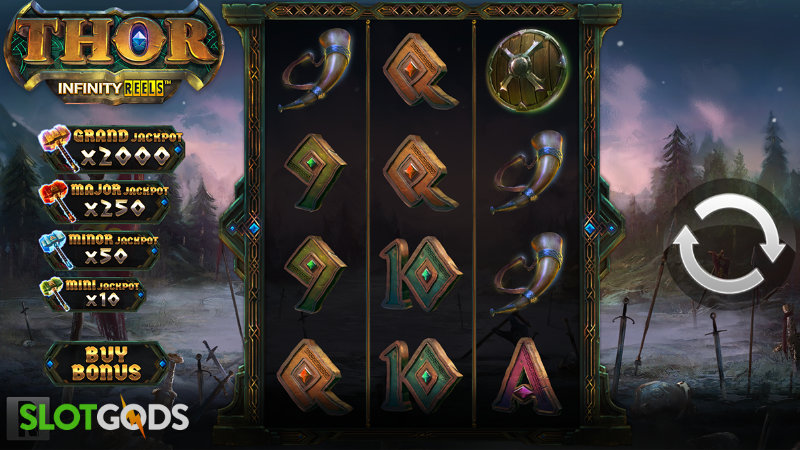 Thor Infinity Reels Slot - Screenshot 