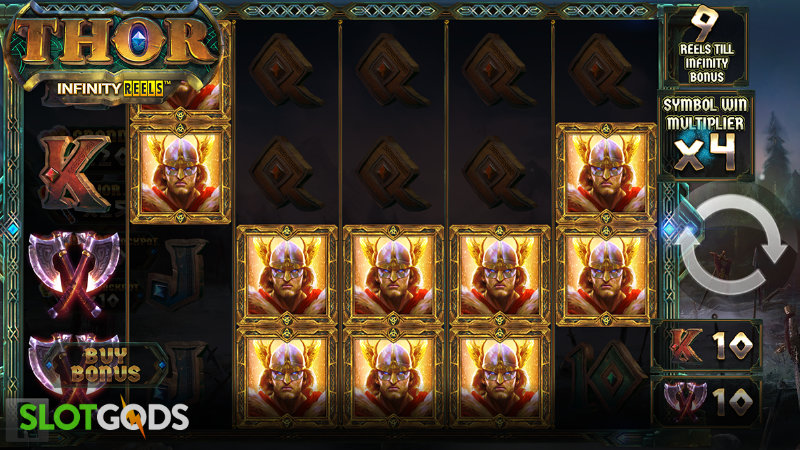 Thor Infinity Reels Slot - Screenshot 2