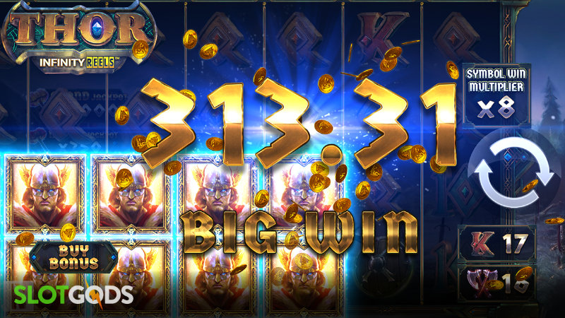 Thor Infinity Reels Slot - Screenshot 3
