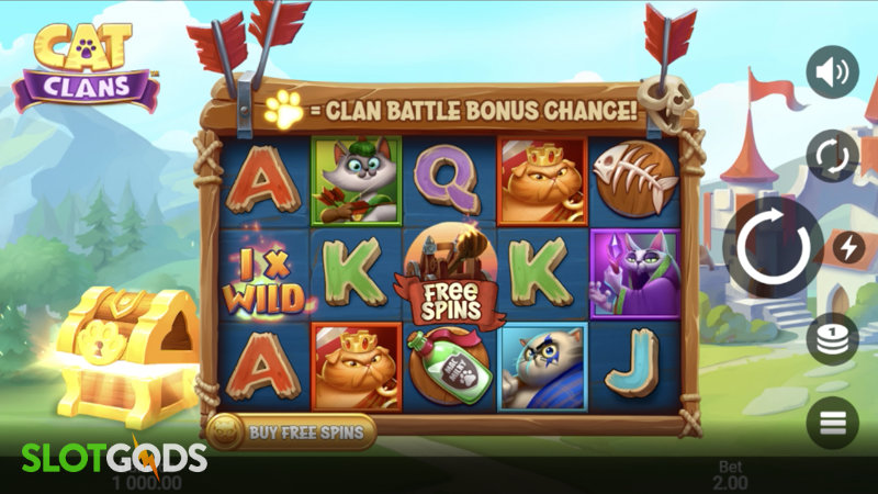 Cat Clans Slot - Screenshot 