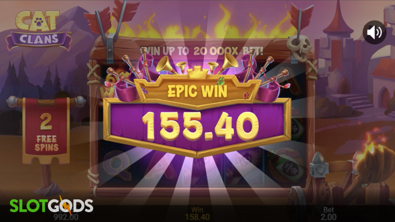 Cat Clans Slot - Screenshot 3