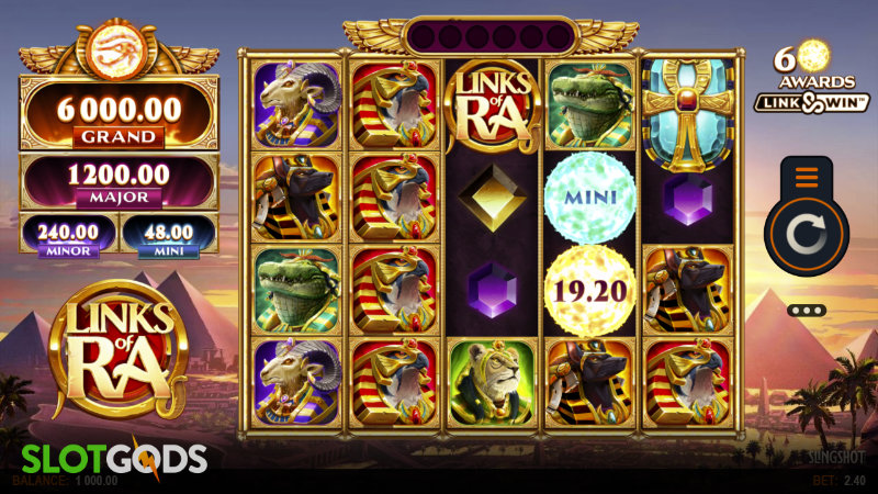 Links of Ra Slot - Screenshot 