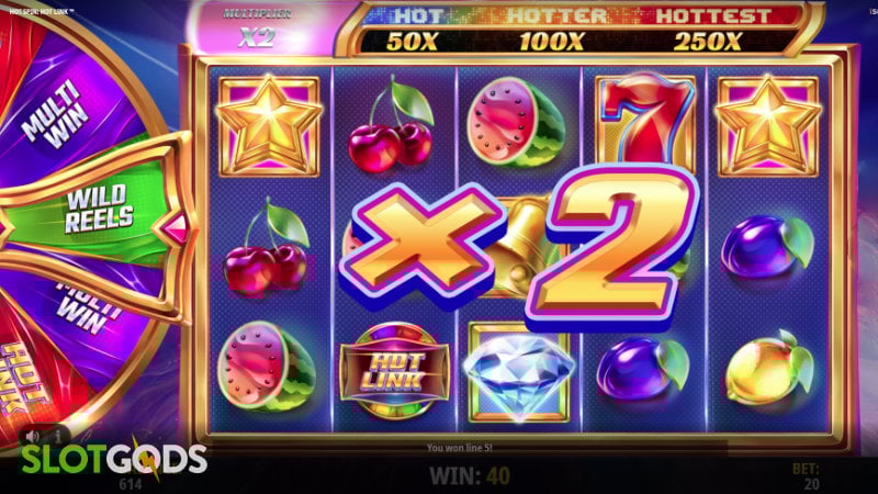 Hot Spin Hot Link Slot - Screenshot 3