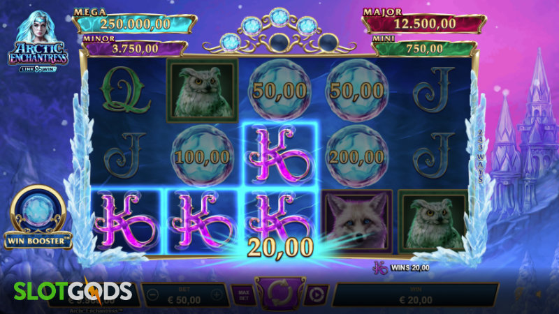 Arctic Enchantress Link & Win Slot - Screenshot 