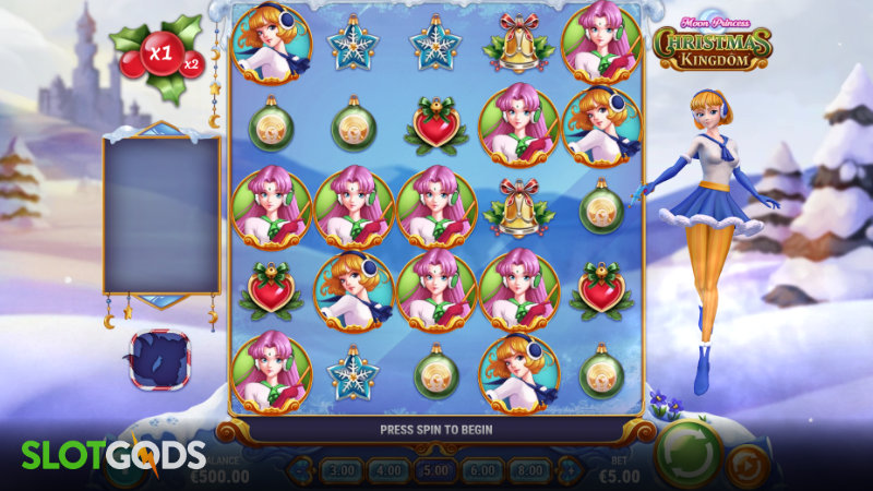 Moon Princess Christmas Kingdom Slot - Screenshot 