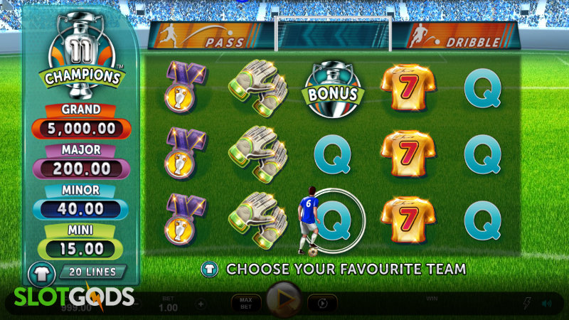 11 Champions Slot - Screenshot 