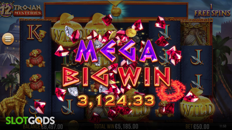 12 Trojan Mysteries Slot - Screenshot 2