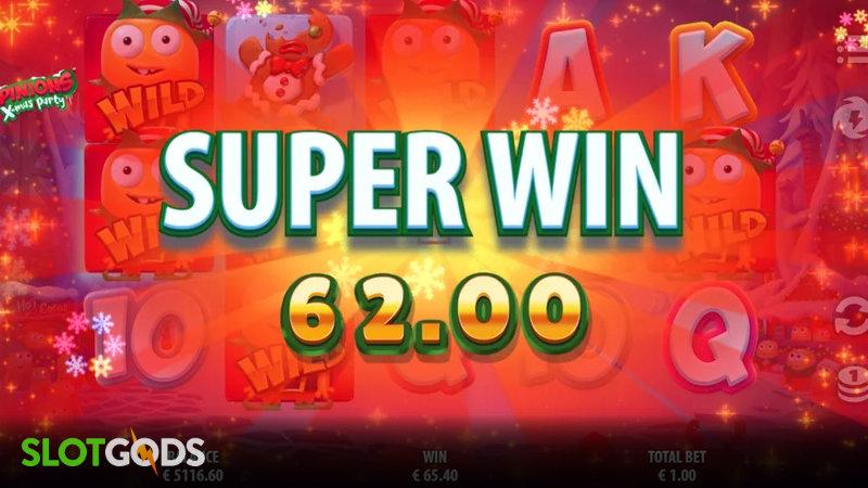 Spinions Christmas Party Slot - Screenshot 3