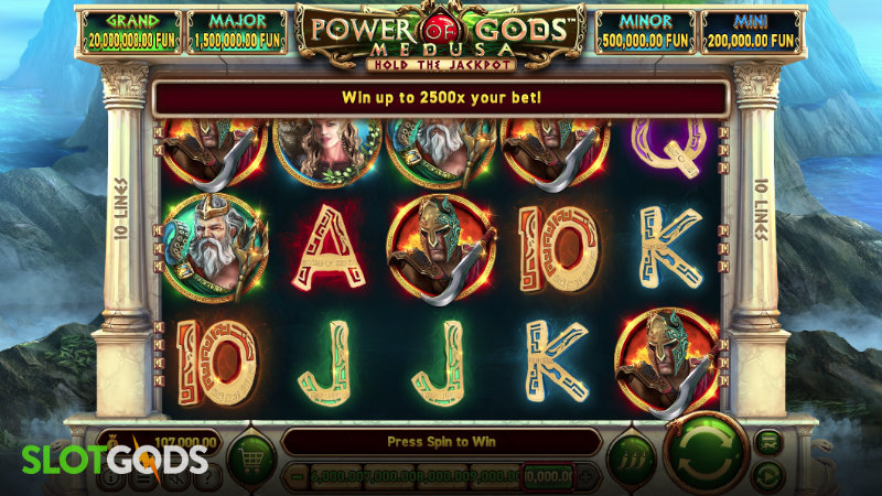 Power of Gods™: Medusa Slot - Screenshot 