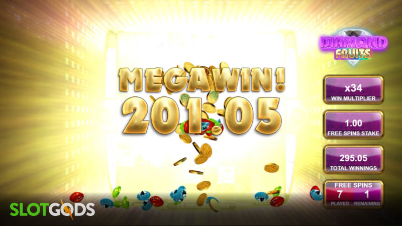 Diamond Fruits Megaclusters Slot - Screenshot 3