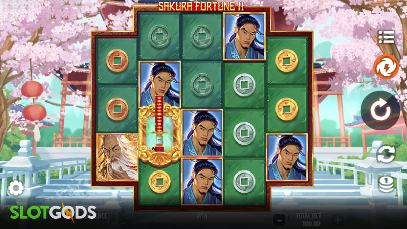 Sakura Fortune II Slot - Screenshot 