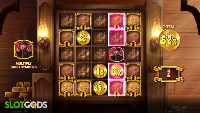 The Bandit and the Baron Slot - Screenshot 2